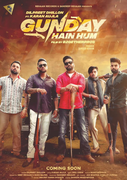 Gunday Hain Hum Dilpreet Dhillon, Karan Aujla song download DjJohal